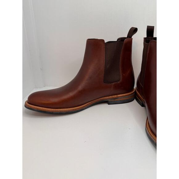 NISOLO Javier Chelsea Boot – Brandy Leather – Men’s Size 12.5 NEW in box - Picture 5 of 13
